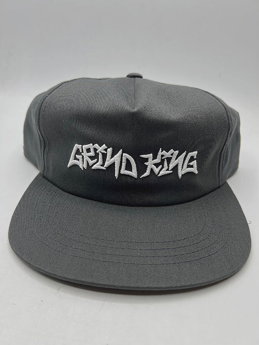GK Graffiti Script // Snapback Dark Grey Hat